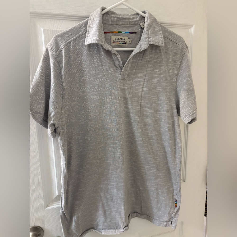 Colours by Alexander Julian Gray Men's‎ Polo Shirt